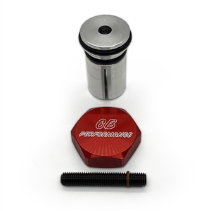 2074 Red Cap - Distributor Hole Plug for Crank Trigger Ignition Systems