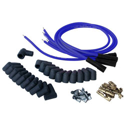 2081 Pertronix 8.0mm Plug Wire Set - Blue