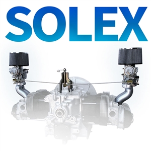 Dual Solex 34mm Kit with Electric Chokes - Type-1 Dual Port