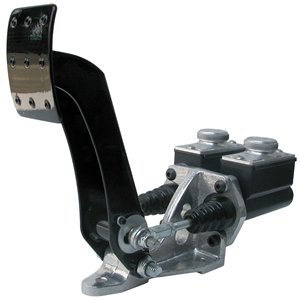 6203 Brake Pedal Assembly - JAMAR w/Slim Line Master Cylinder & Easy Fill Tops