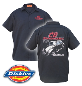 8122 NO LONGER AVAILABLE Dickies Shop Uniform - Speed Shop Bug - Charcoal Grey - Small