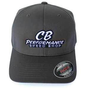 Dark Grey Flexfit Hat - Speed Shop Logo (specify size)