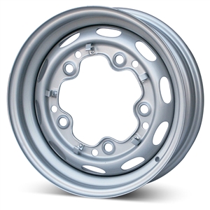 4418 Mangels 15 x 4.5" 5-Lug Steel Wheel (Silver Finish) OEM Quality