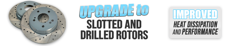 Slotted and Cross-Drilled Rotors