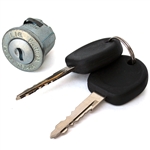 113-905-853 Switches - Lock Cylinder w/Keys - fits Type-1, Ghias & Type-3 '68-70
