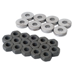 1270 Cylinder Head Nut Sets - 8mm (w/special thick washers) (set of 16)