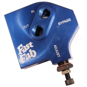 1653 Oil Filter Mount - Bypass Style (Blue Anodized)