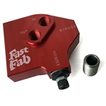 1654 Oil Filter Mount - Bypass Style (Red Anodized)
