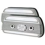 CB Bolt-On Valve Cover Set (Polished) - 40hp to 1600cc - C-Channel Seal, bolt on valve cover