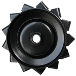 2161  Alternator Pulley With Cooling Fins (Black)