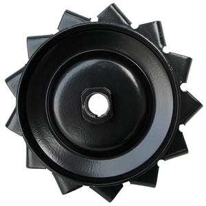 2161  Alternator Pulley With Cooling Fins (Black)