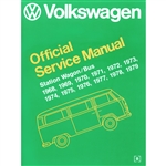 2863 Volkswagen Station Wagon/Bus Official Service Manual 68-79