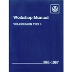 2866 Volkswagen Type 3 Workshop Manual '61-67