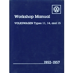 2882 Volkswagen Beetle and Karman Ghia Service Manual 52-57