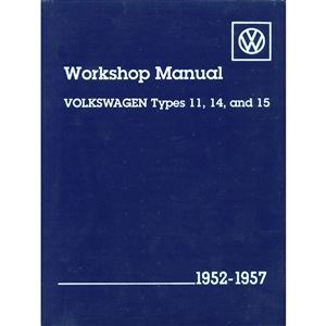 2882 Volkswagen Beetle and Karman Ghia Service Manual 52-57