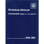 2883 Volkswagen Types 11, 14, and 15 Service Manual 58-60