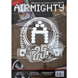 2937b NO LONGER AVAILABLE AIRMIGHTY (Issue 25 - Winter 2016) Aircooled VW Lifestyle Megascene (Brown Bus Cover)