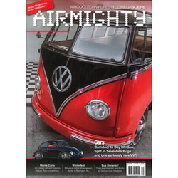 2943 NO LONGER AVAILABLE AIRMIGHTY (Issue 30 - 2018) Aircooled VW Lifestyle Megascene
