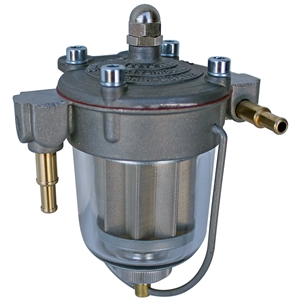 Fuel Filter With Pressure Regulator,Universal,Filterking For Ø 42mm Filter,Glass 