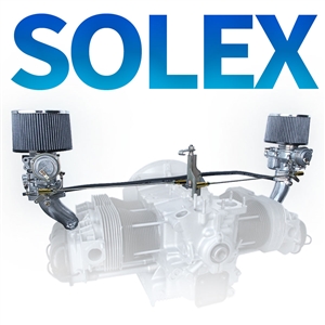 Dual Solex 34mm Kit with Electric Chokes - Type-1 Single Port