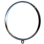 3436 Flat4 Stainless Headlight Ring - fits Type-1 '61-66, and Type-2 '64-67 (each)