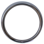 3437 Flat4 Stainless Headlight Ring - fits Type-1 '67-79, Type-2 '68-79 and All Things (each)