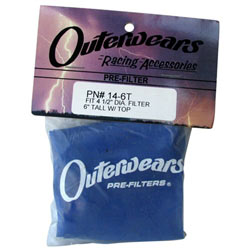 Outerwears - 6 Inch Turbo (straight) Blue