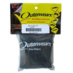 3704 Outerwears - 6 Inch Turbo (straight) Black