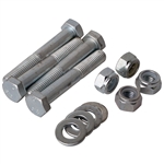 4072 Heavy Duty Shock Bolt Kits - Rear ('69-on) includes 4 bolts, 8 washers & 4 shake proof nuts