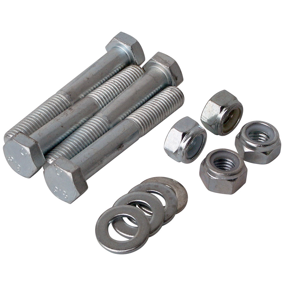 TRADE PLATE HOLDERS SPARE NUT AND BOLT SET 4 NUTS AND 4 BOLTS 