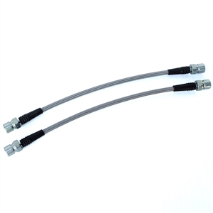 4294 Brake Lines - DOT Stainless Steel - fits Type-1 Super Beetles, '71-on (female/female) Front