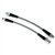 4324 Brake Lines - DOT Stainless Steel - fits Type-1 IRS (male/female) Rear