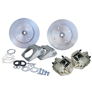 4627 ROTOHUBâ„¢ Rear Disc Brake Kit without Parking Brakes, fits long swing axle, 1968 only - Late 4 lug bolt pattern