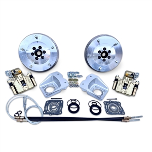 4640 Rear Disc Brake Kit with Parking Brakes, fits short swing axle to '67