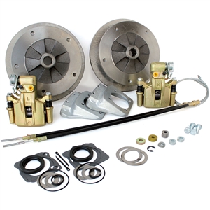 4641 Rear Disc Brake Kit with Parking Brakes, fits long swing axle, 1968 only