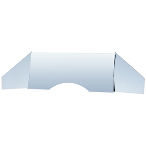 5991 Stainless Steel Firewall - Polished (3 pieces)