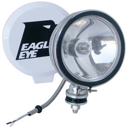 6688 Round Eagle Eye Lights (Chrome Plated) 100w 6"