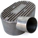 7313t Aluminum Pressure Cover - left side, 2" inlet - fits offset manifolds