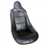 7452 High Back Turbo Pro Seat Cover (Black)