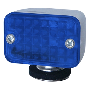 7658 Compact Chrome Lights (Blue) SPECIAL