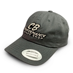 7979 Dark Grey Relaxed Hat - Speed Shop Logo