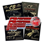 7983 CB Performance Sticker Bundle (11 stickers)