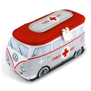 8030 NO LONGER AVAILABLE-VW Bus 3D Neoprene Small Universal Bag (First Aid)