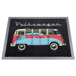 8049 VW Bus & Beetle Doormat (Black)