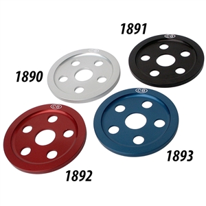 Billet Pulley Cover - Santana Style (specify color)