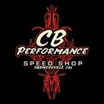 Pin Stripe CB Speed Shop T-shirt (specify size)