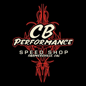 Pin Stripe CB Speed Shop T-shirt (specify size)