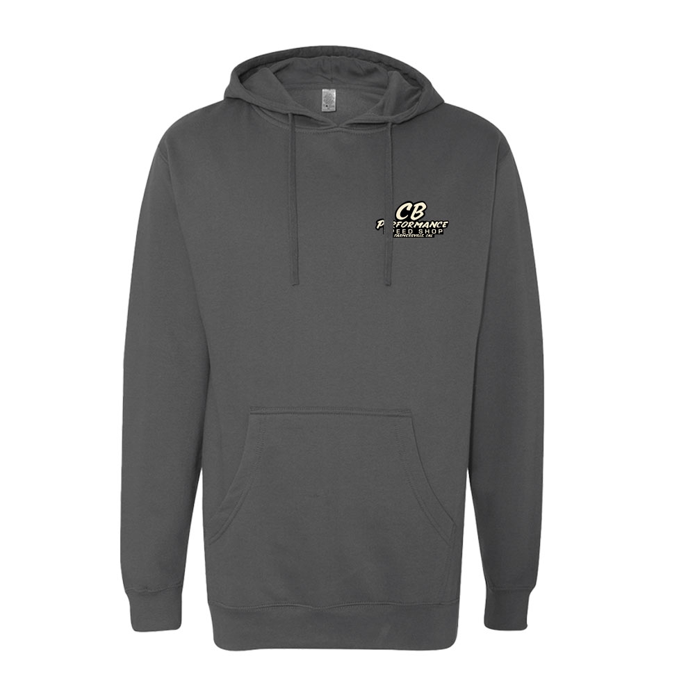 CB Speed Shop Hoodie - Charcoal Grey (specify size)
