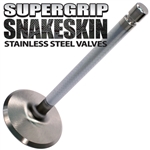 SUPERGRIPâ„¢ Snakeskin S/S Single Groove Valve (specify size)