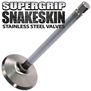 SUPERGRIPâ„¢ Snakeskin S/S Single Groove Valve (specify size)
